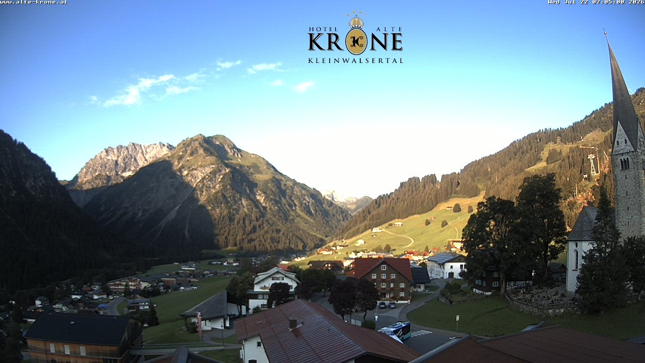 Archiv Foto Webcam Alte Krone Hotel