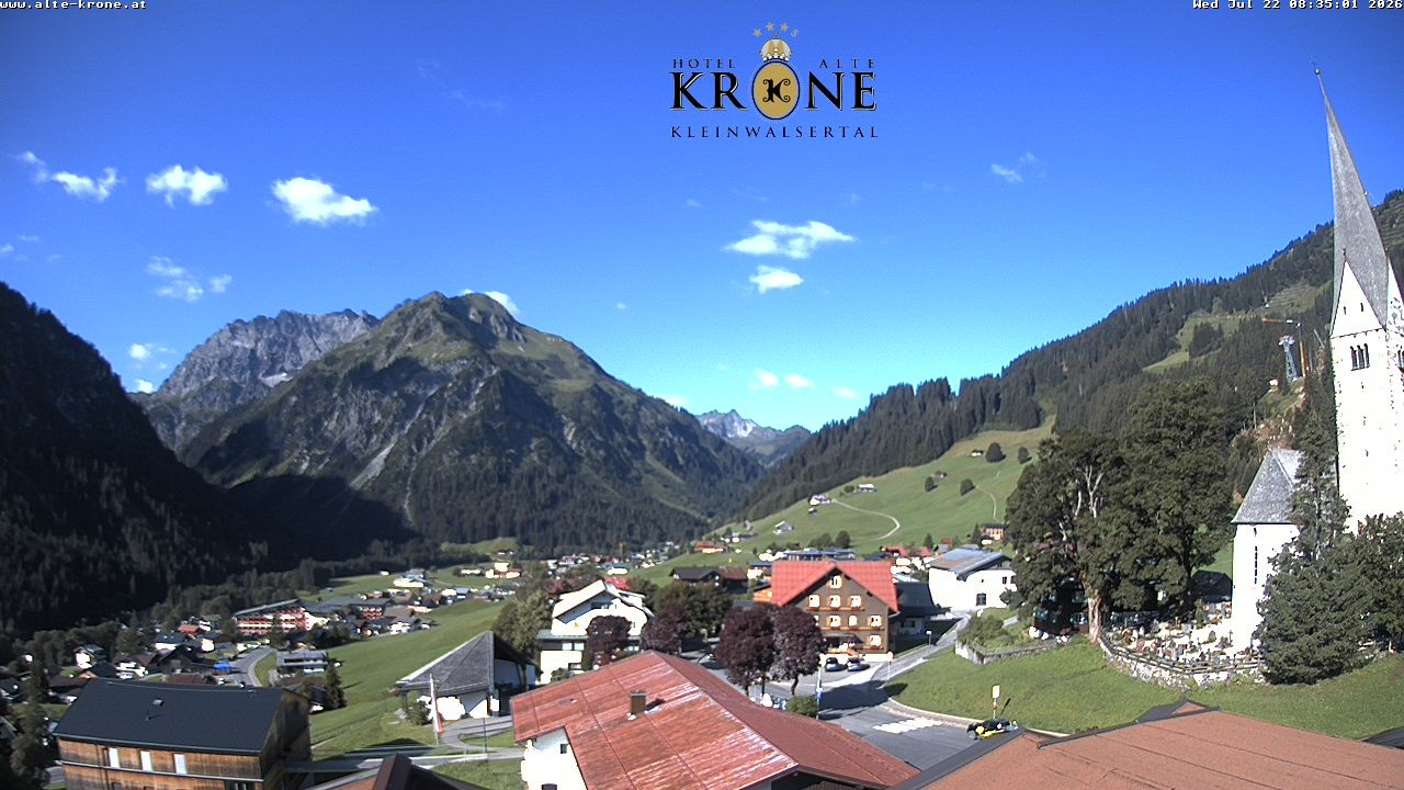 Archiv Foto Webcam Alte Krone Hotel