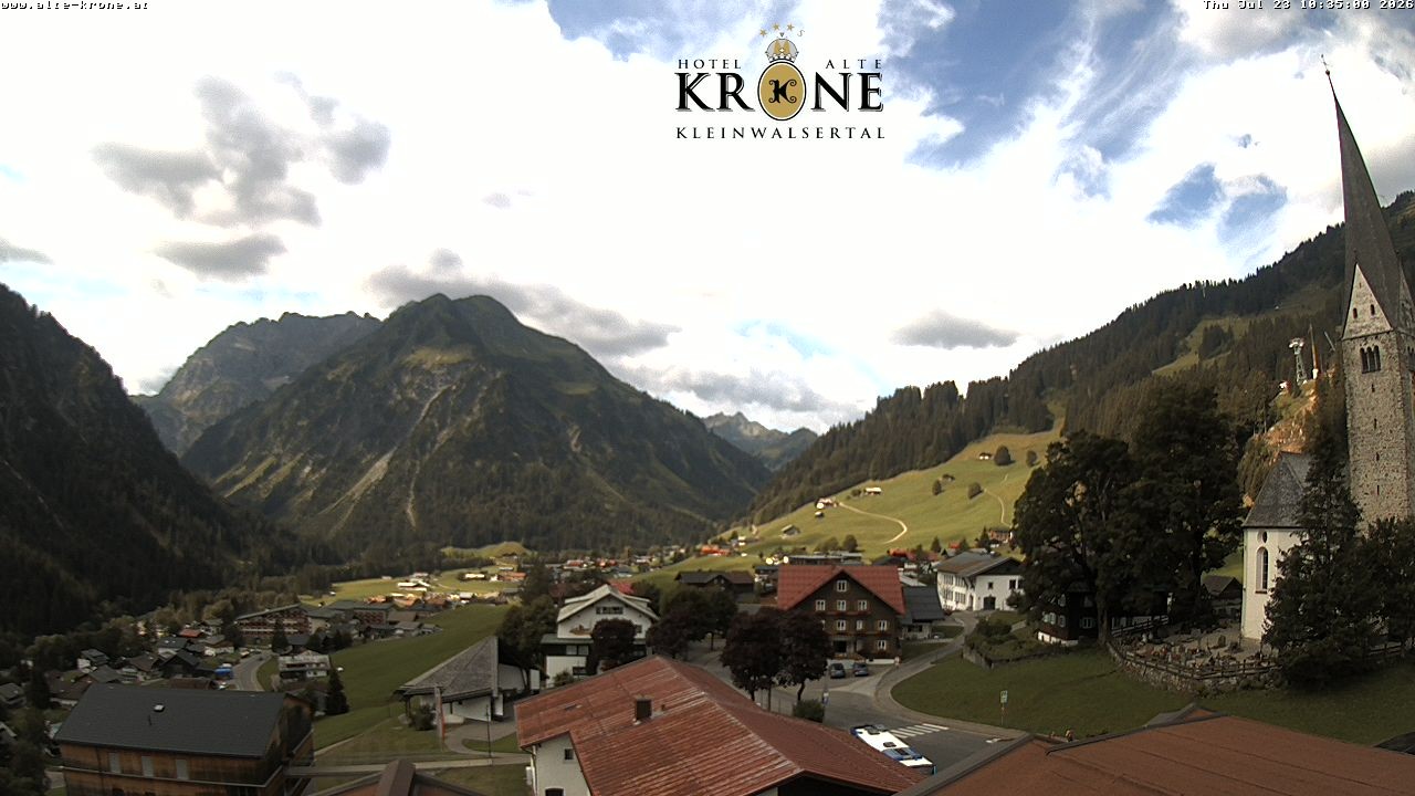 Archiv Foto Webcam Alte Krone Hotel