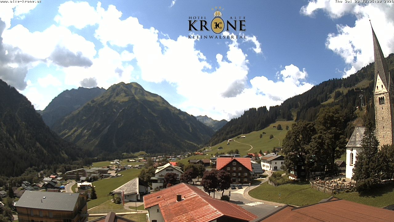 Archiv Foto Webcam Alte Krone Hotel