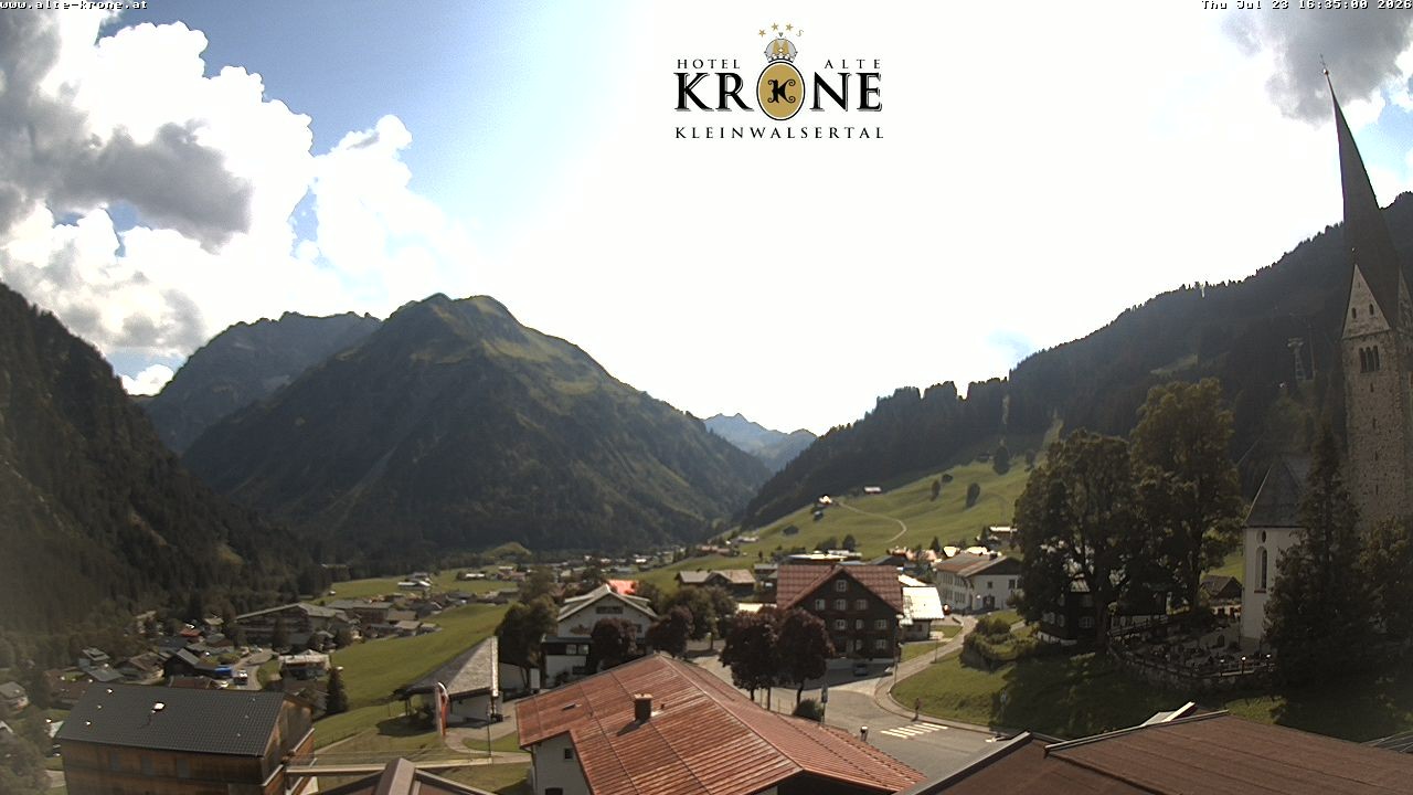 Archiv Foto Webcam Alte Krone Hotel