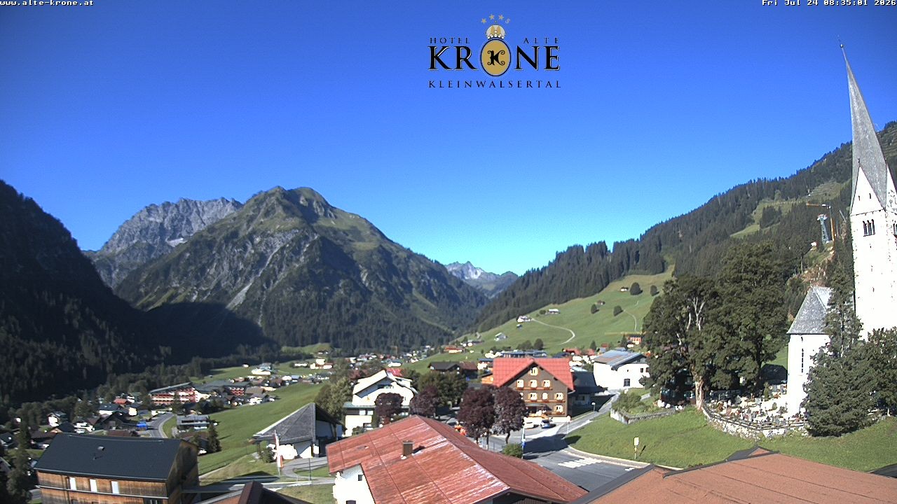 Archiv Foto Webcam Alte Krone Hotel