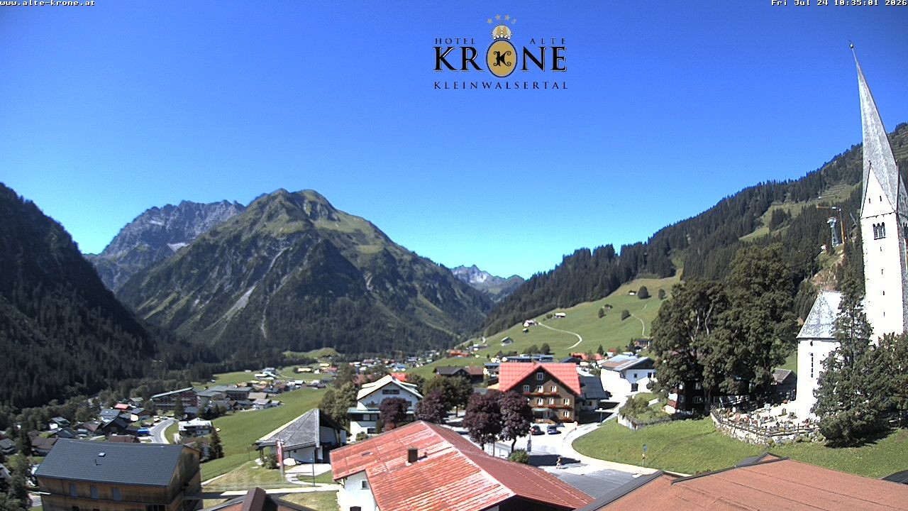 Archiv Foto Webcam Alte Krone Hotel