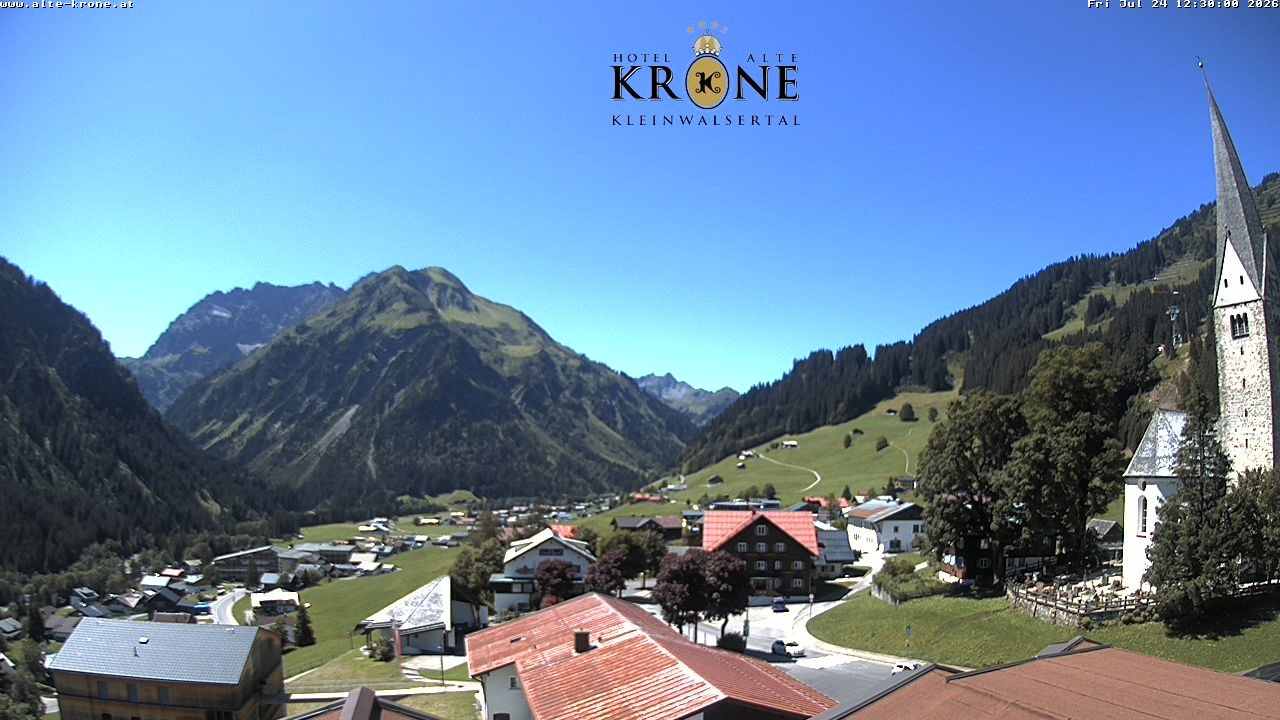 Archiv Foto Webcam Alte Krone Hotel