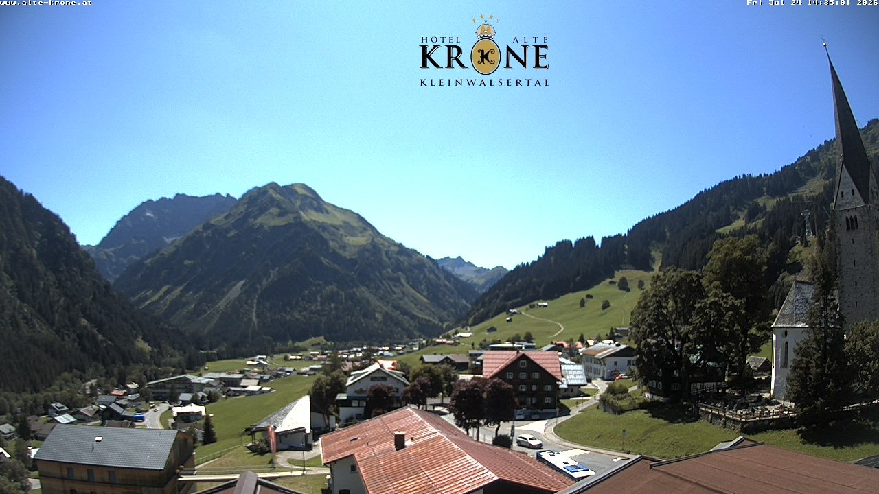 Archiv Foto Webcam Alte Krone Hotel