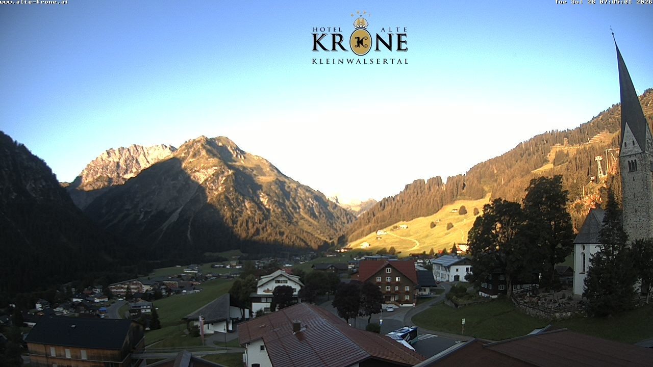 Archiv Foto Webcam Alte Krone Hotel