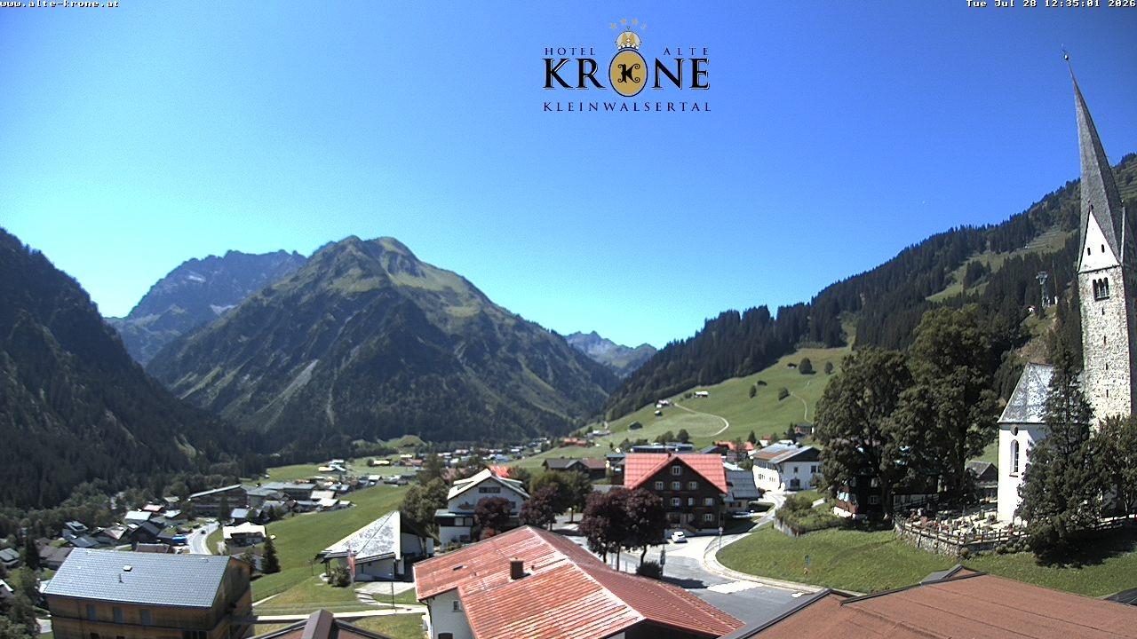 Archiv Foto Webcam Alte Krone Hotel