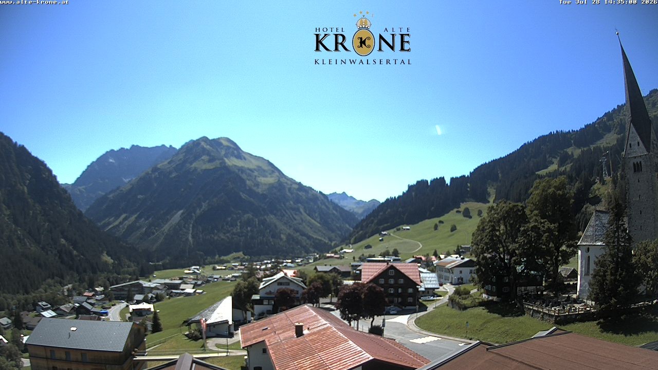 Archiv Foto Webcam Alte Krone Hotel