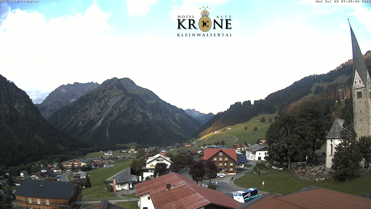Archiv Foto Webcam Alte Krone Hotel