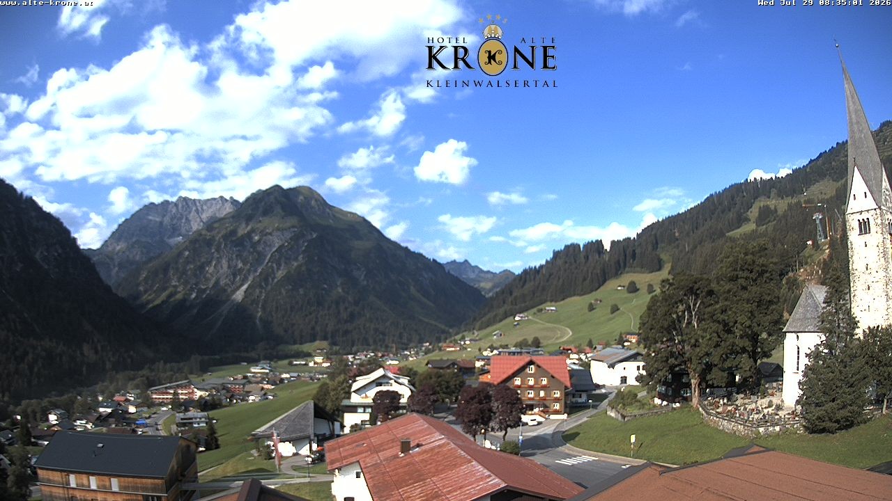 Archiv Foto Webcam Alte Krone Hotel