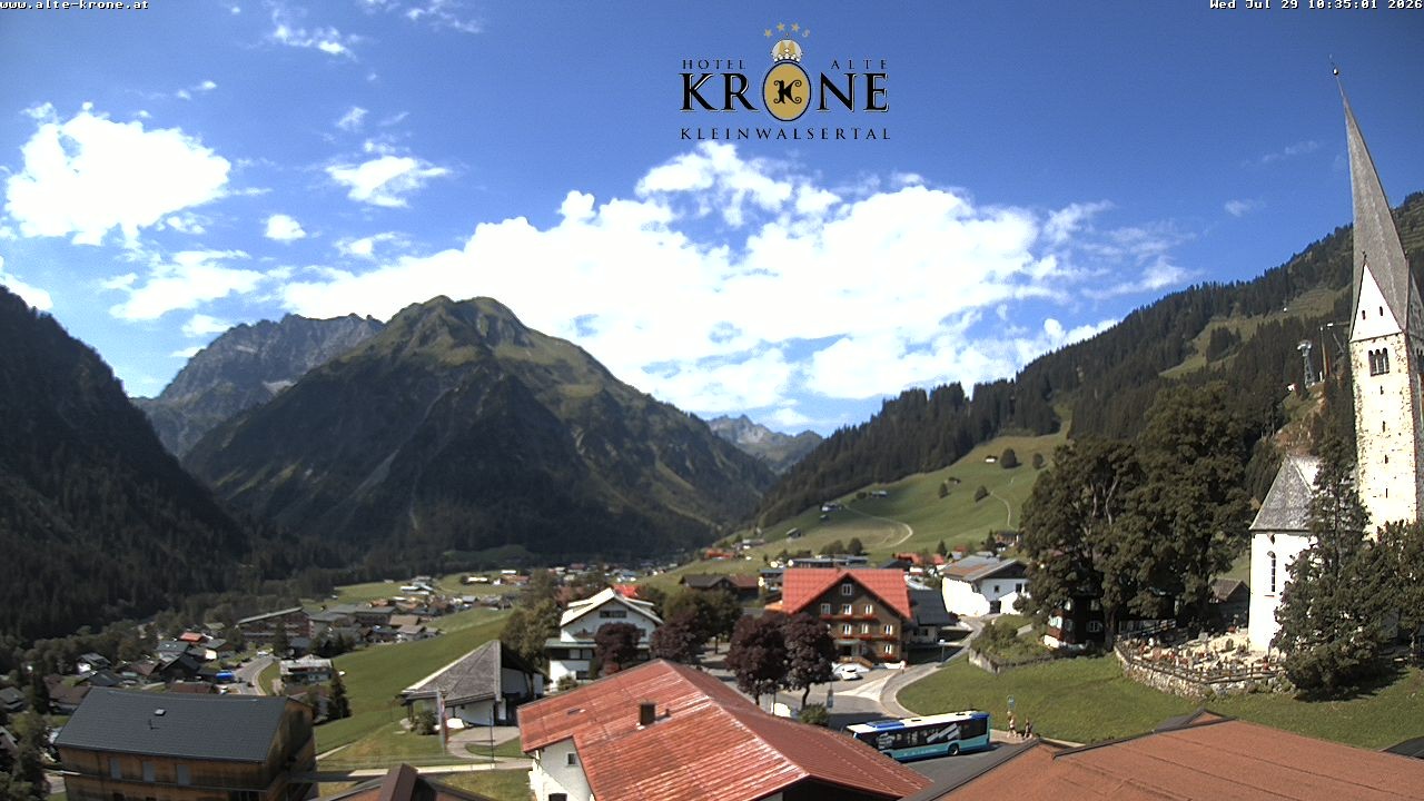 Archiv Foto Webcam Alte Krone Hotel