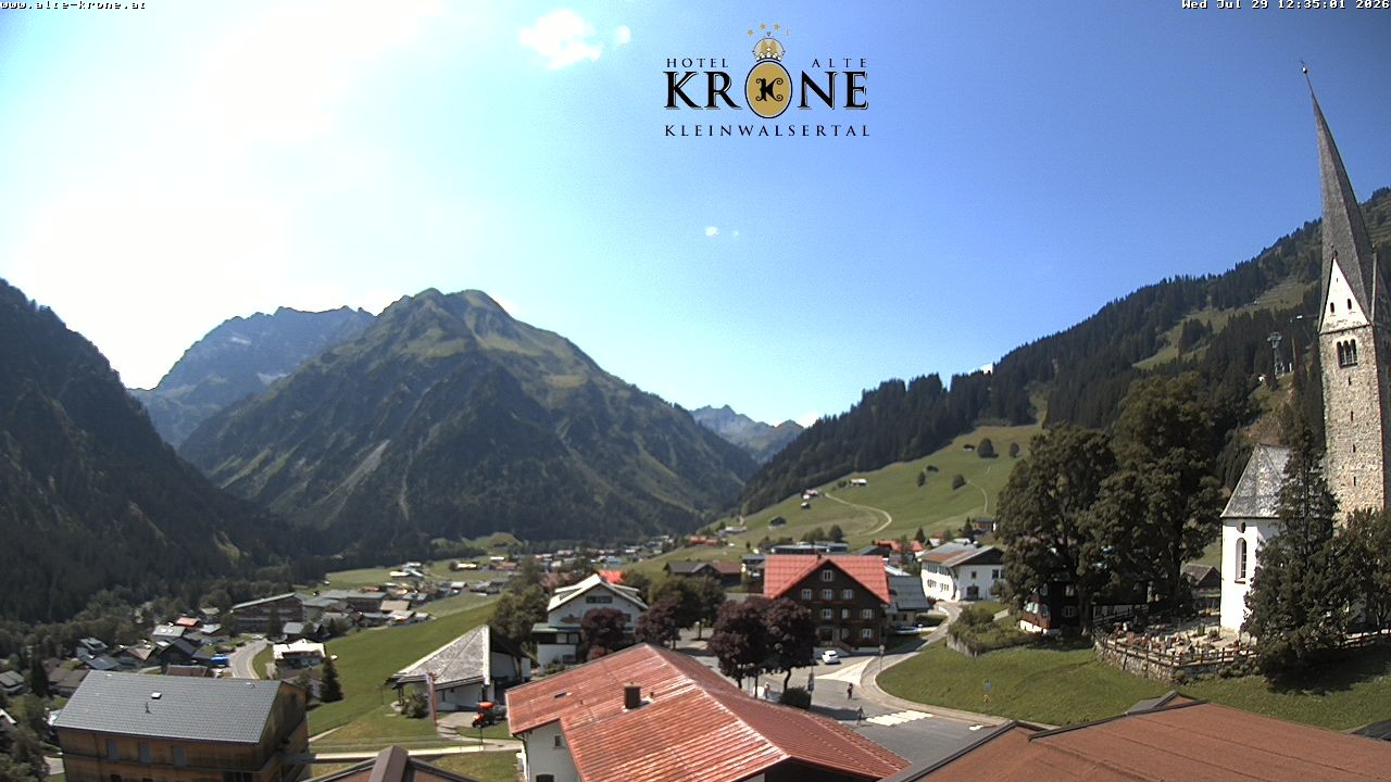 Archiv Foto Webcam Alte Krone Hotel