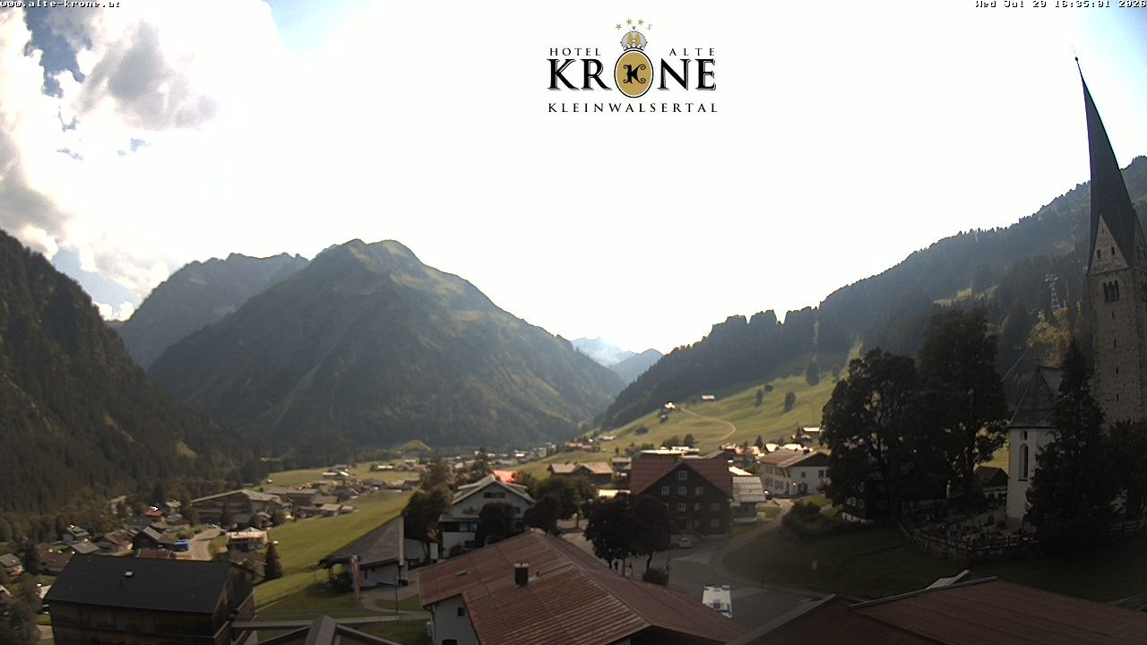 Archiv Foto Webcam Alte Krone Hotel