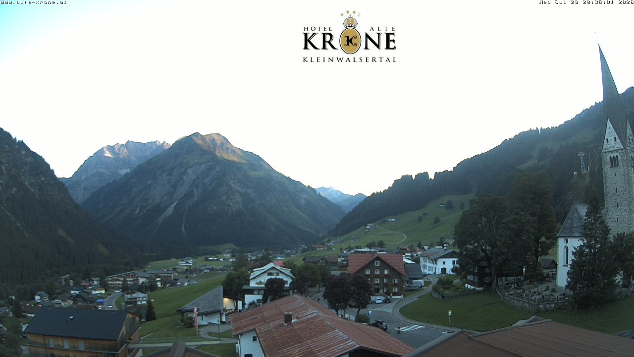 Archiv Foto Webcam Alte Krone Hotel