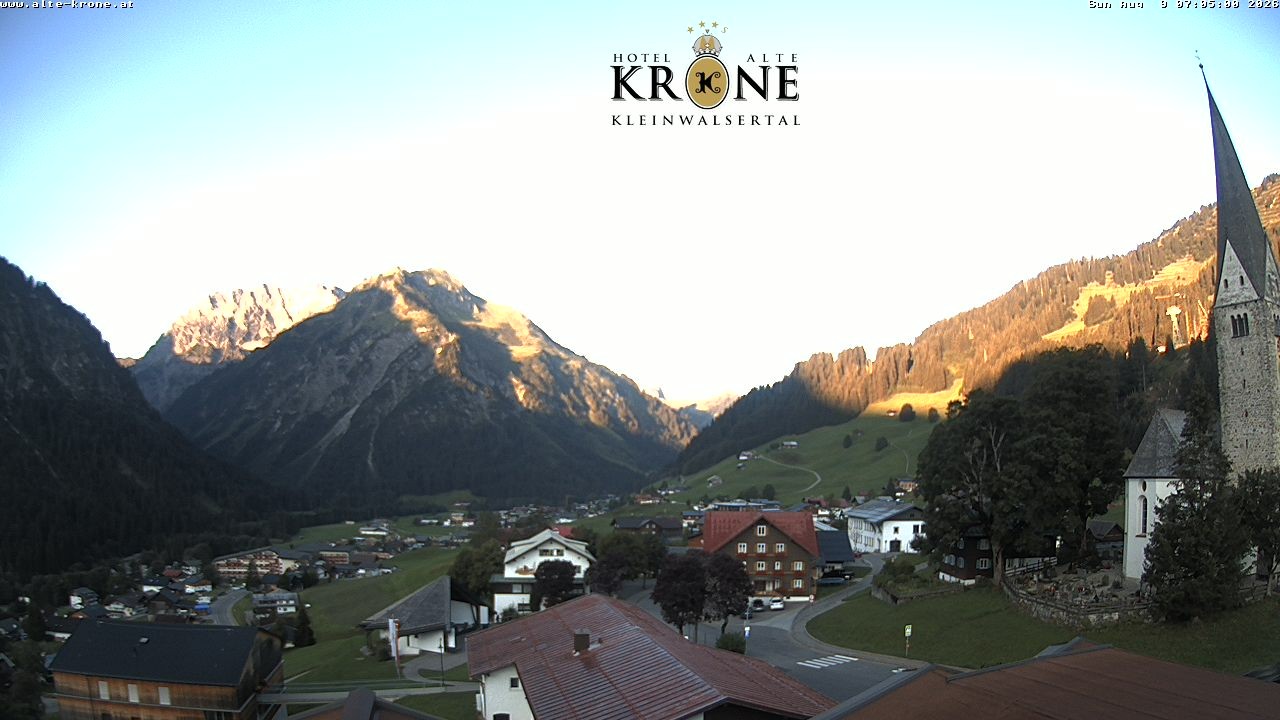 Archiv Foto Webcam Alte Krone Hotel
