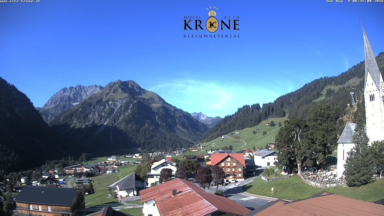 Archiv Foto Webcam Alte Krone Hotel