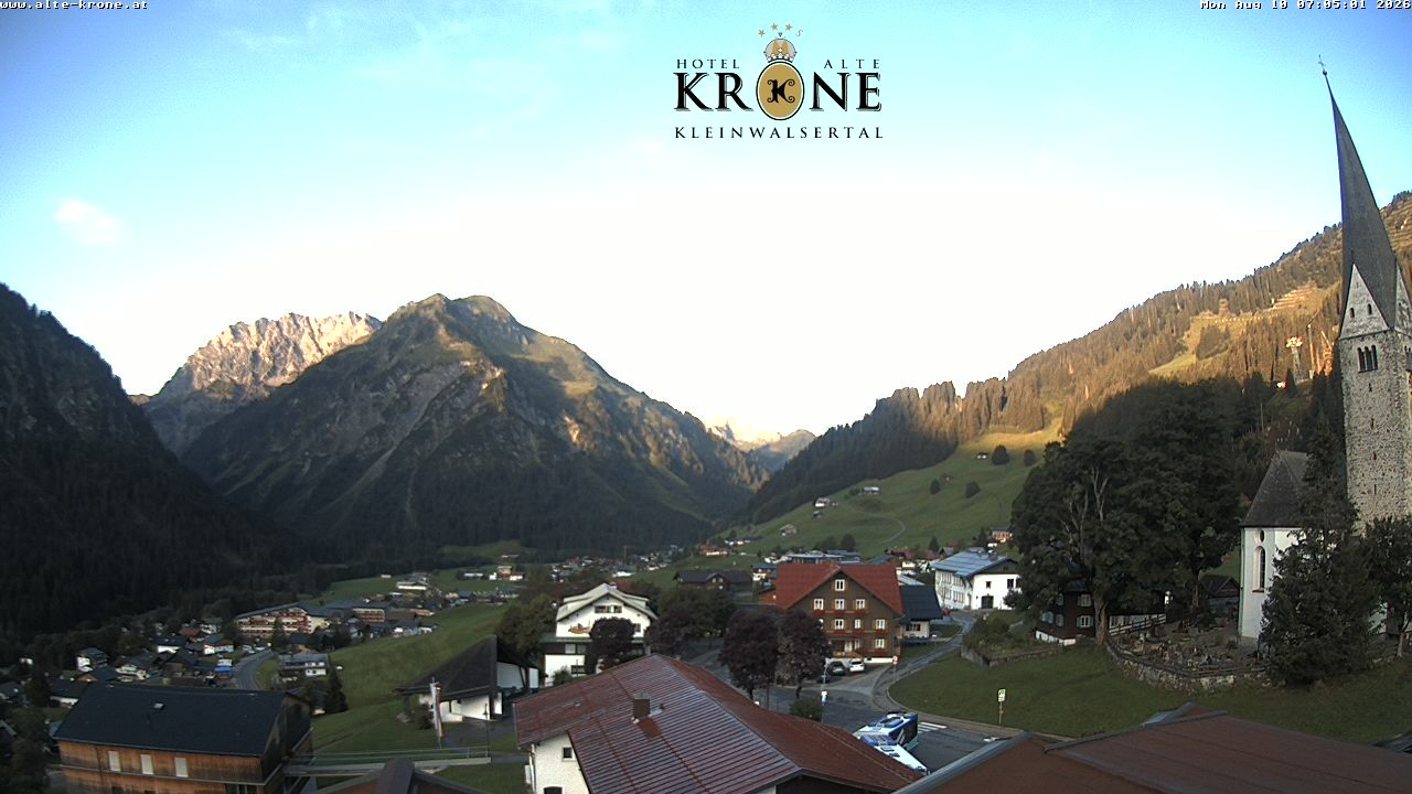 Archiv Foto Webcam Alte Krone Hotel
