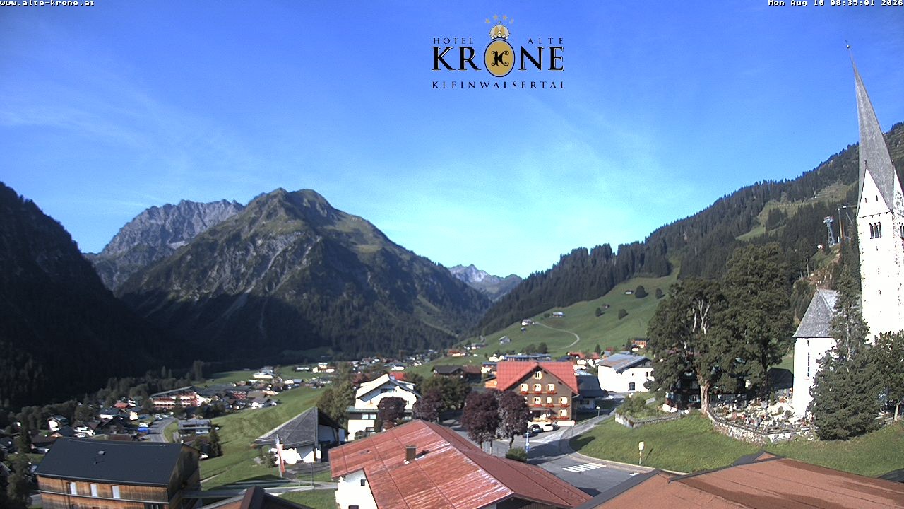 Archiv Foto Webcam Alte Krone Hotel