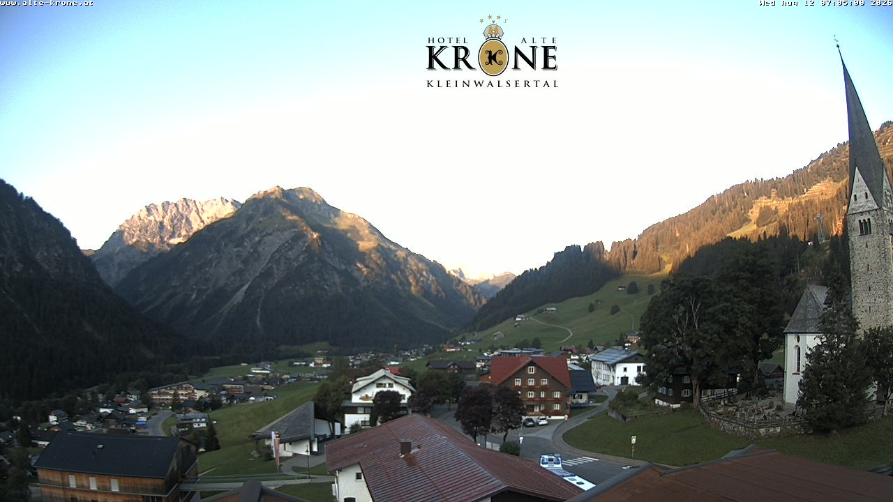 Archiv Foto Webcam Alte Krone Hotel