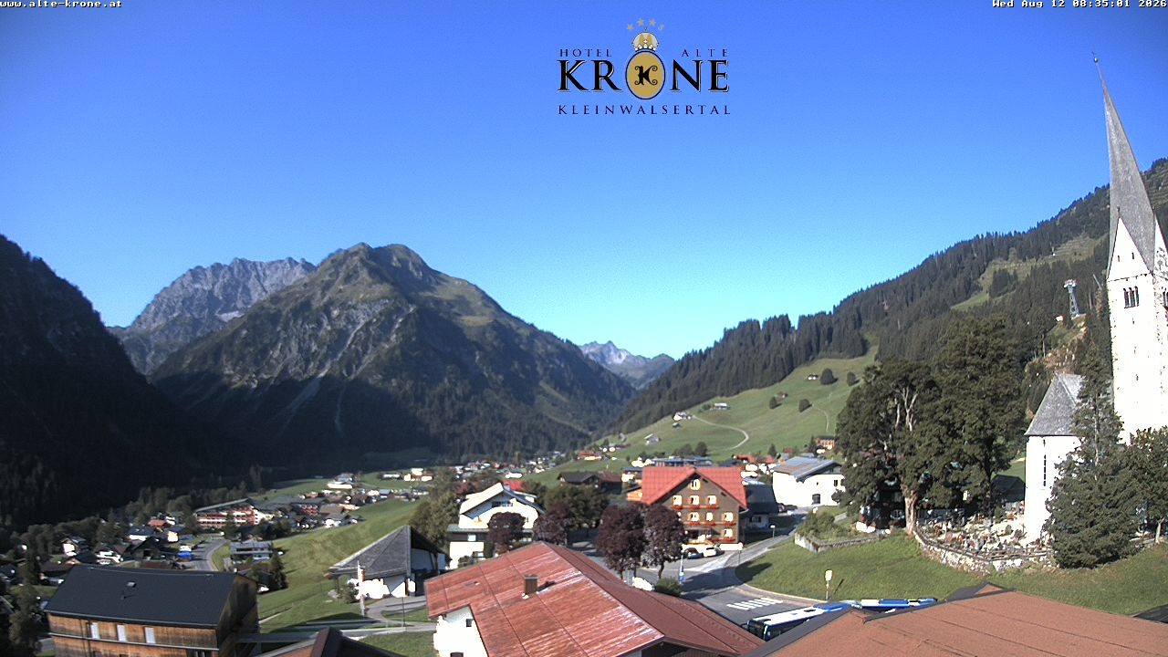 Archiv Foto Webcam Alte Krone Hotel
