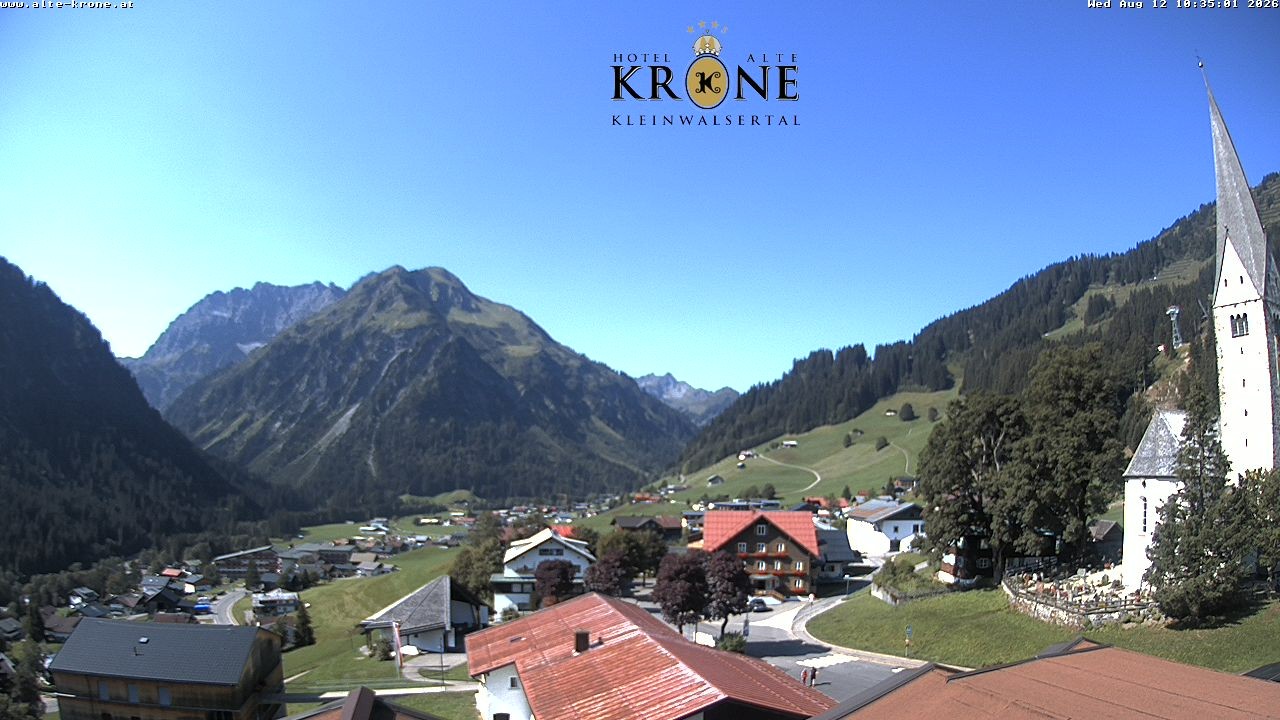 Archiv Foto Webcam Alte Krone Hotel