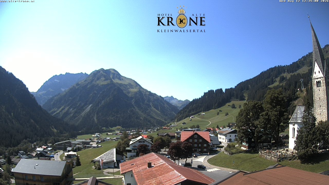 Archiv Foto Webcam Alte Krone Hotel