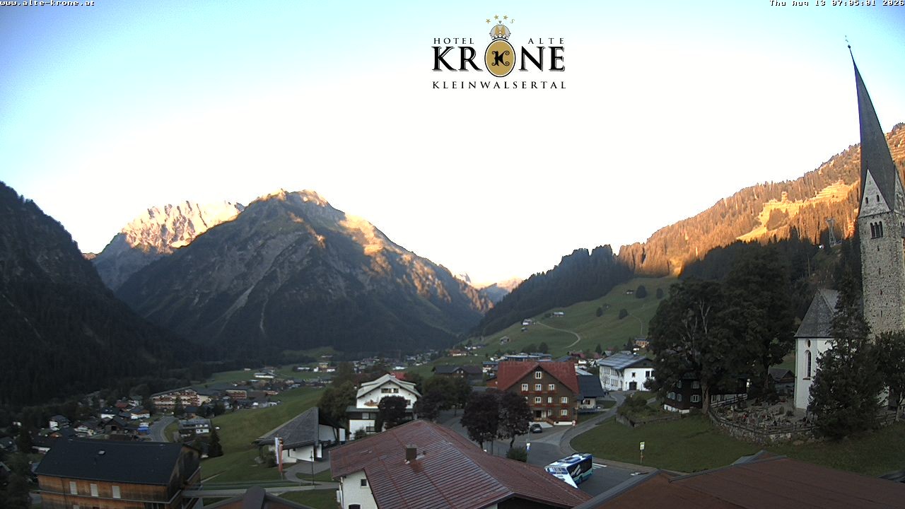 Archiv Foto Webcam Alte Krone Hotel