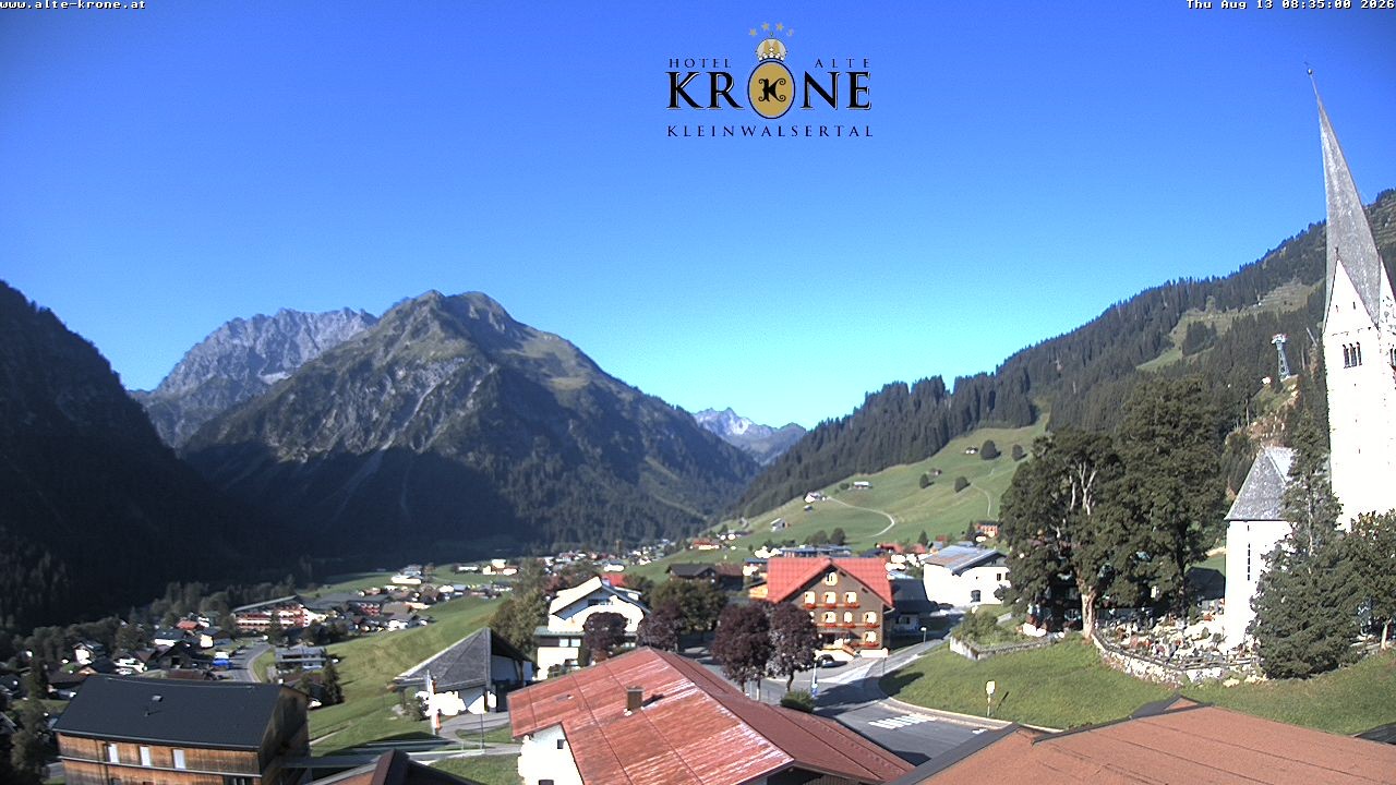 Archiv Foto Webcam Alte Krone Hotel