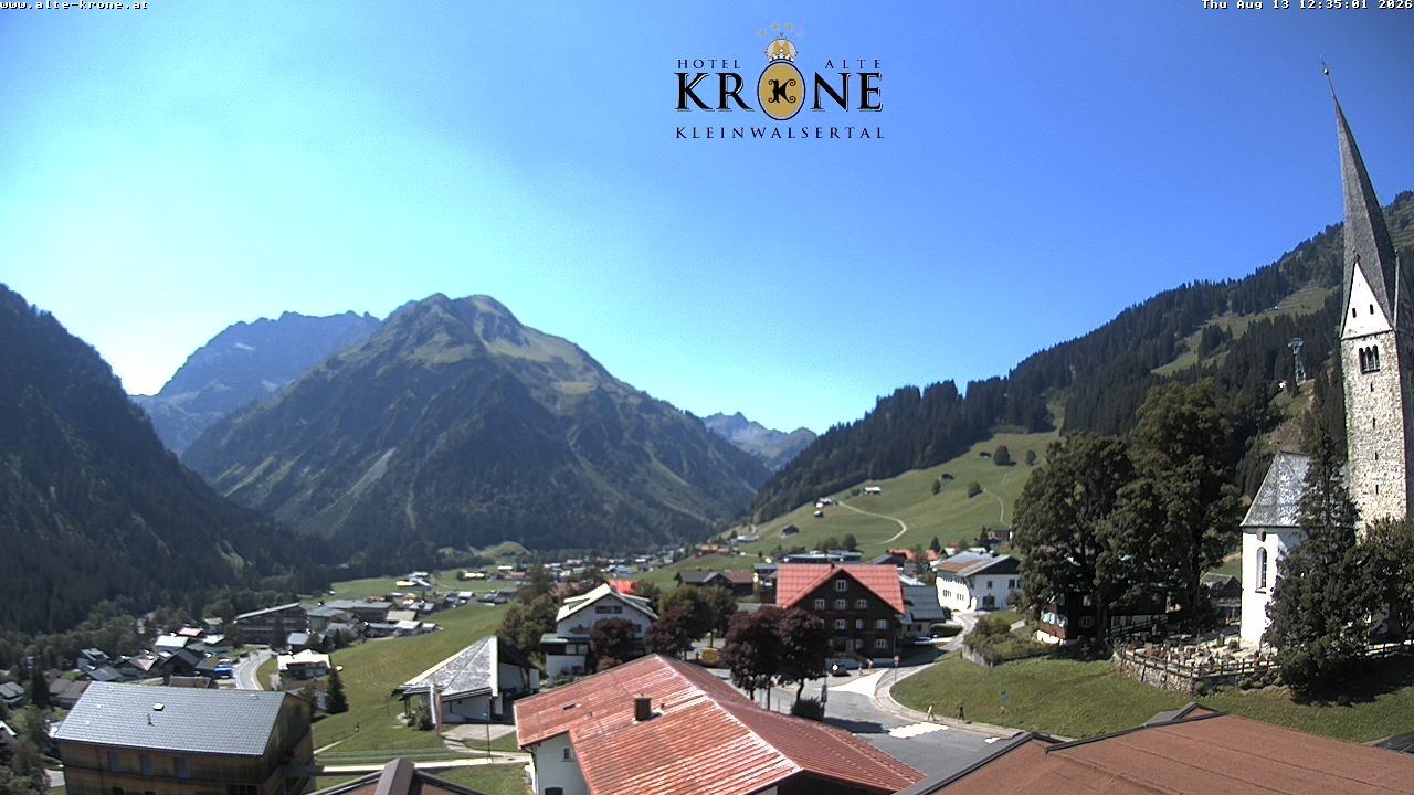 Archiv Foto Webcam Alte Krone Hotel