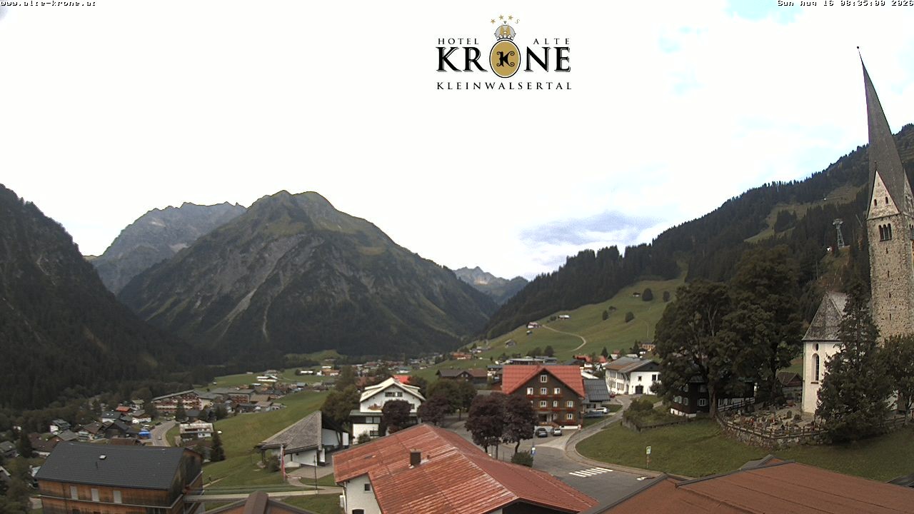 Archiv Foto Webcam Alte Krone Hotel