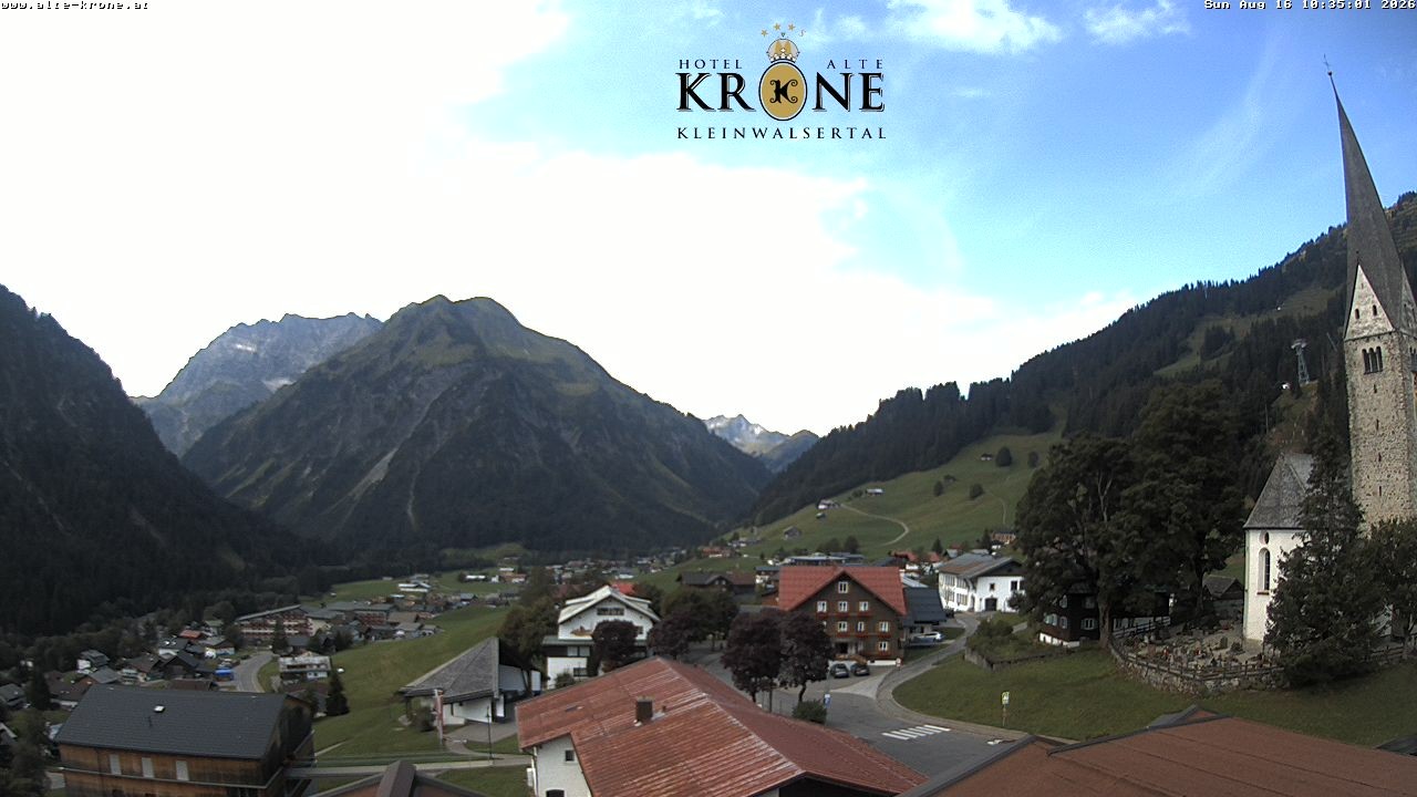 Archiv Foto Webcam Alte Krone Hotel