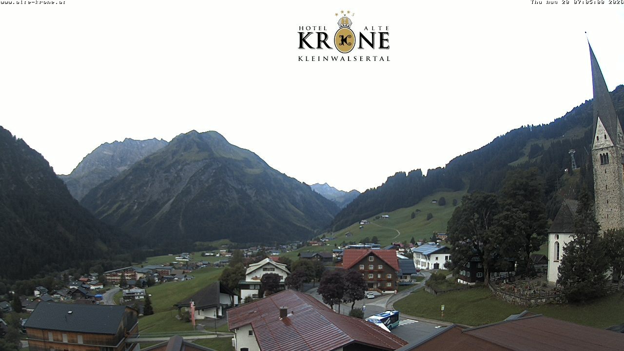Archiv Foto Webcam Alte Krone Hotel