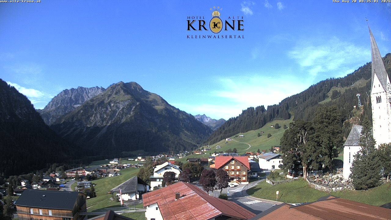 Archiv Foto Webcam Alte Krone Hotel