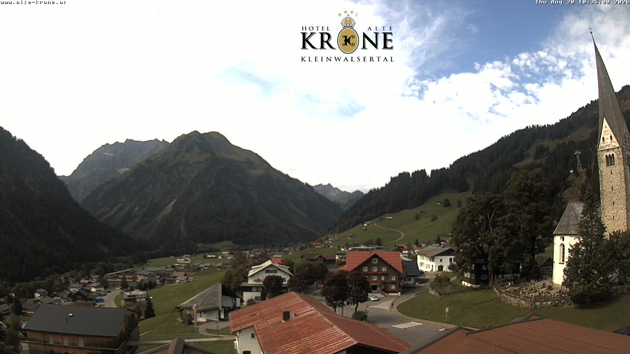 Archiv Foto Webcam Alte Krone Hotel