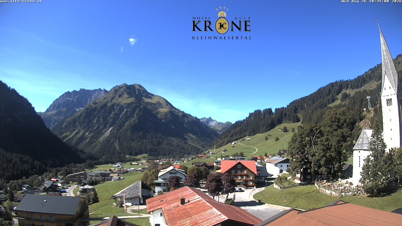 Archiv Foto Webcam Alte Krone Hotel
