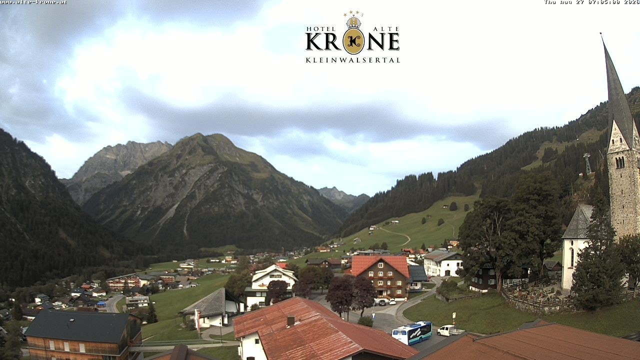 Archiv Foto Webcam Alte Krone Hotel