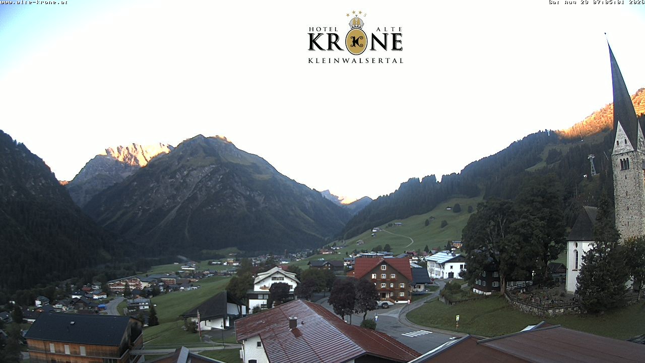 Archiv Foto Webcam Alte Krone Hotel