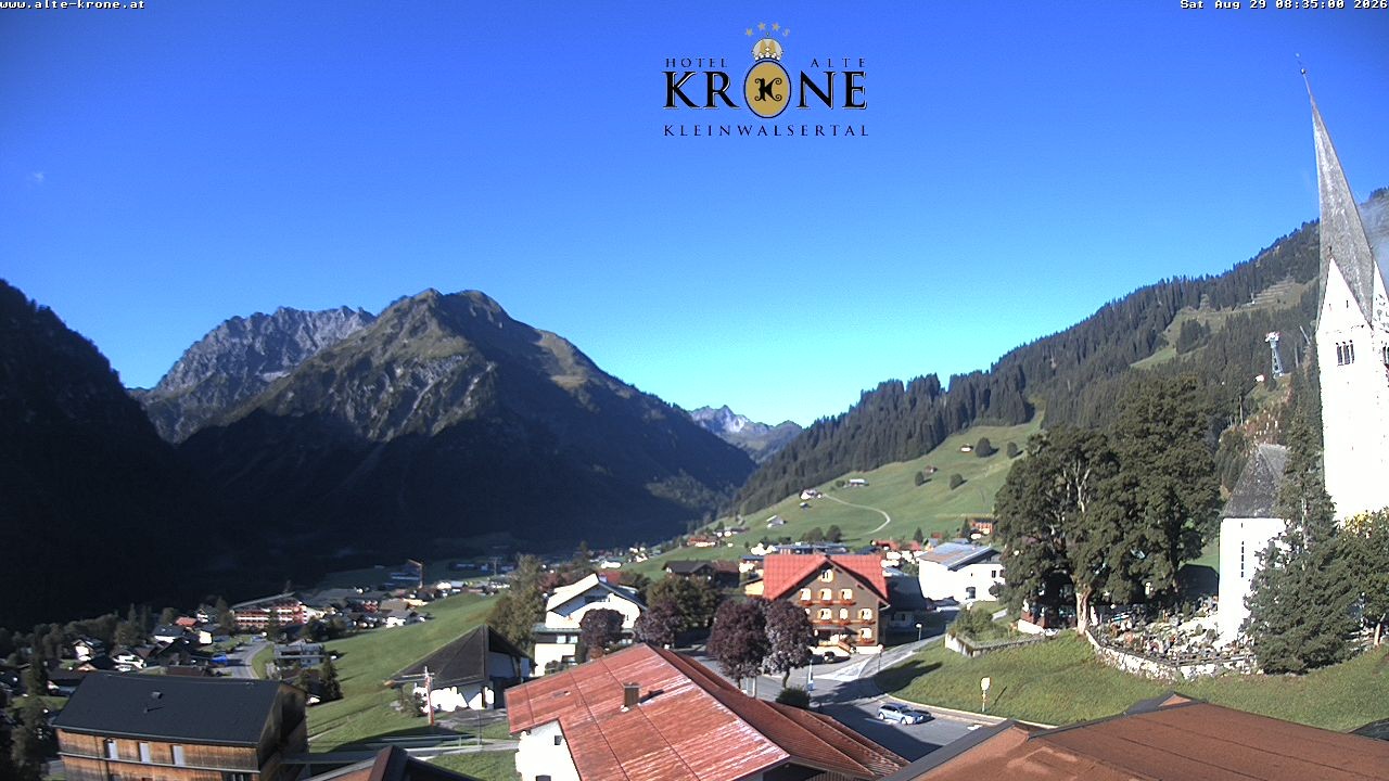 Archiv Foto Webcam Alte Krone Hotel