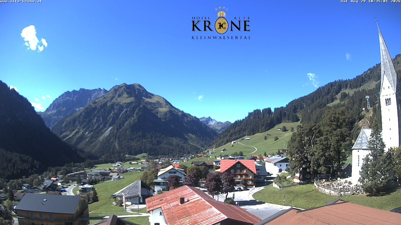 Archiv Foto Webcam Alte Krone Hotel