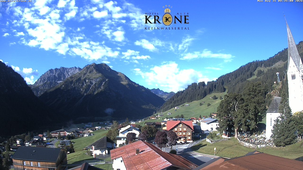 Archiv Foto Webcam Alte Krone Hotel