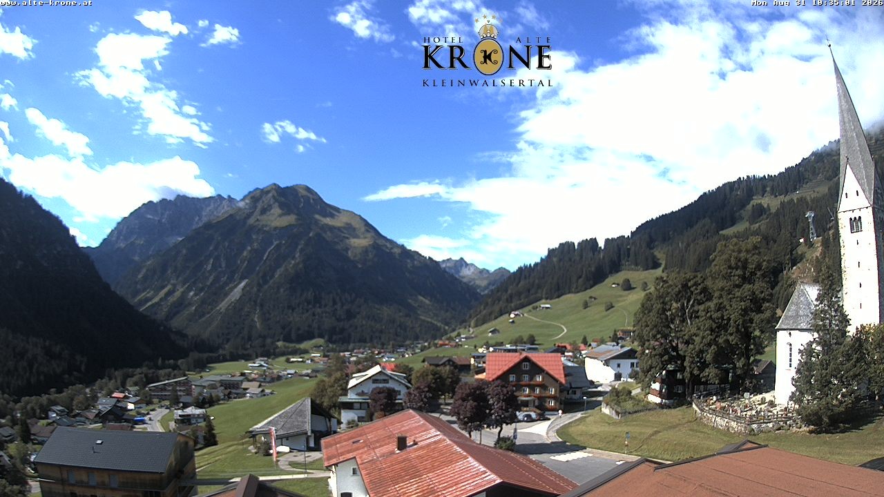 Archiv Foto Webcam Alte Krone Hotel