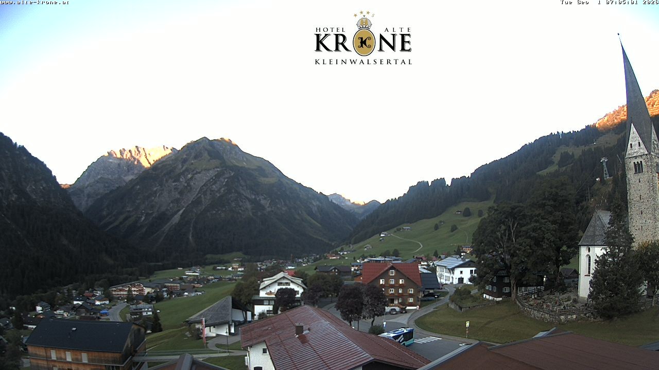 Archiv Foto Webcam Alte Krone Hotel