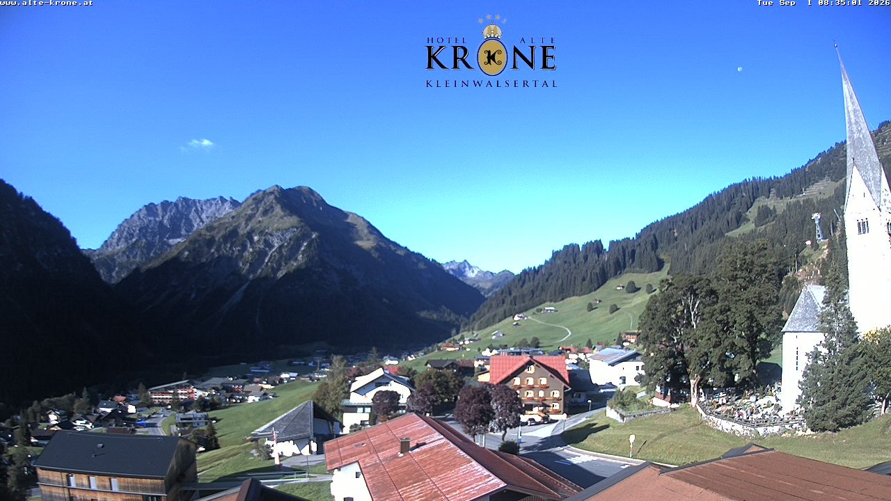 Archiv Foto Webcam Alte Krone Hotel