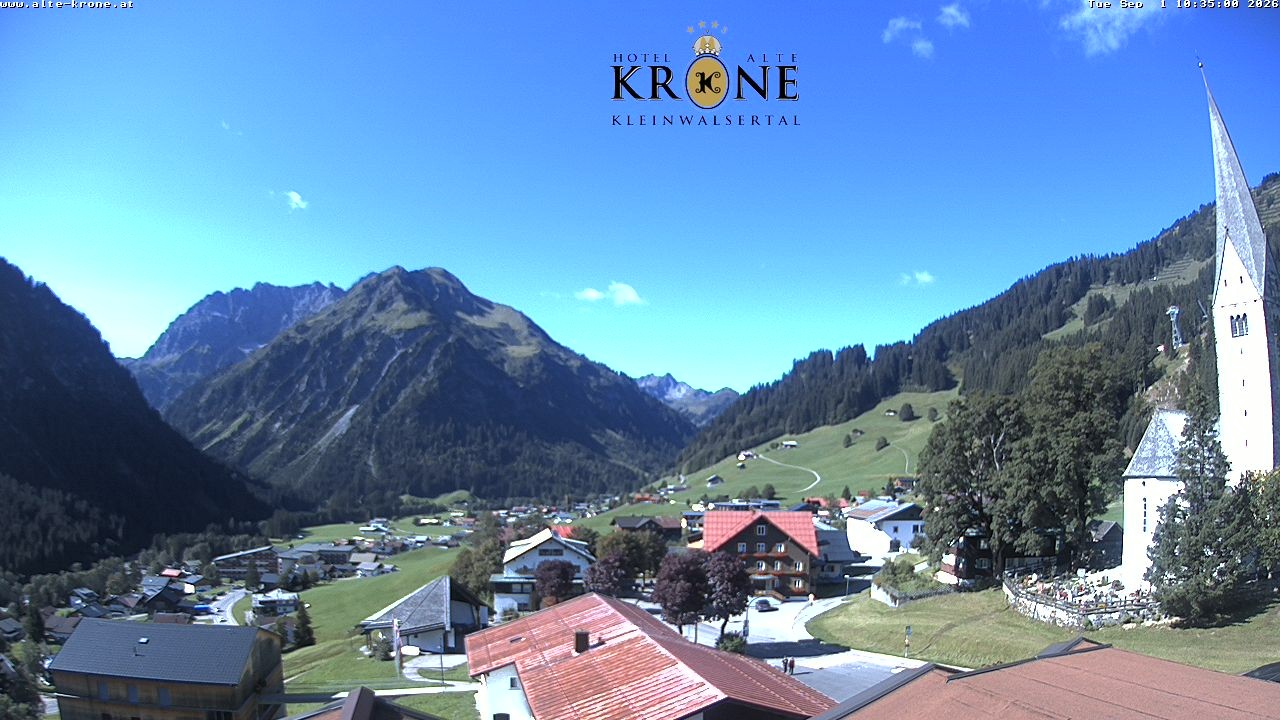 Archiv Foto Webcam Alte Krone Hotel