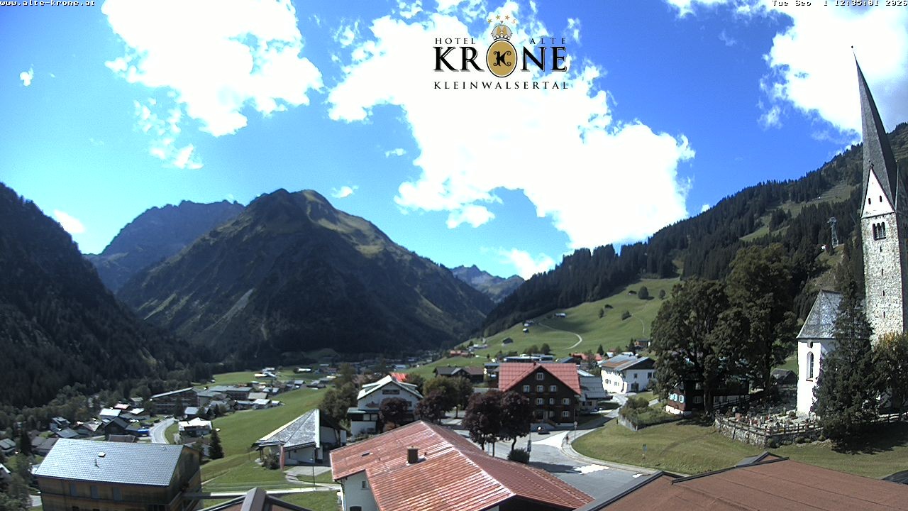 Archiv Foto Webcam Alte Krone Hotel