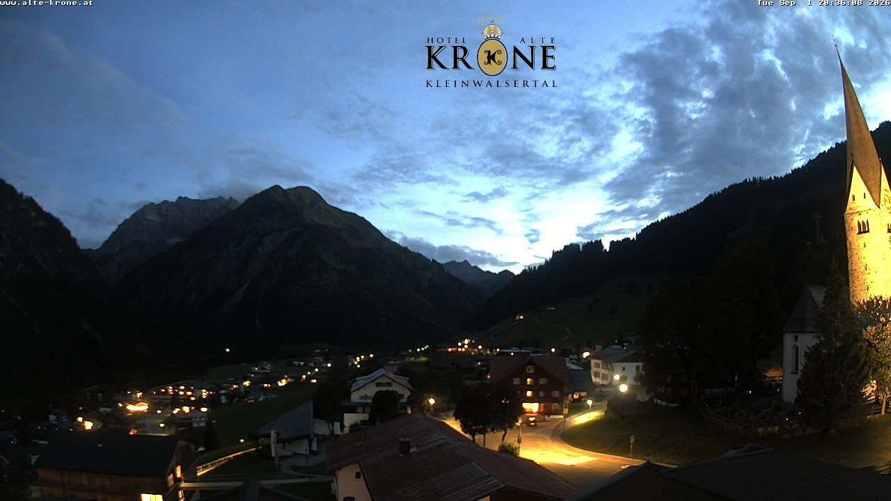 Archiv Foto Webcam Alte Krone Hotel
