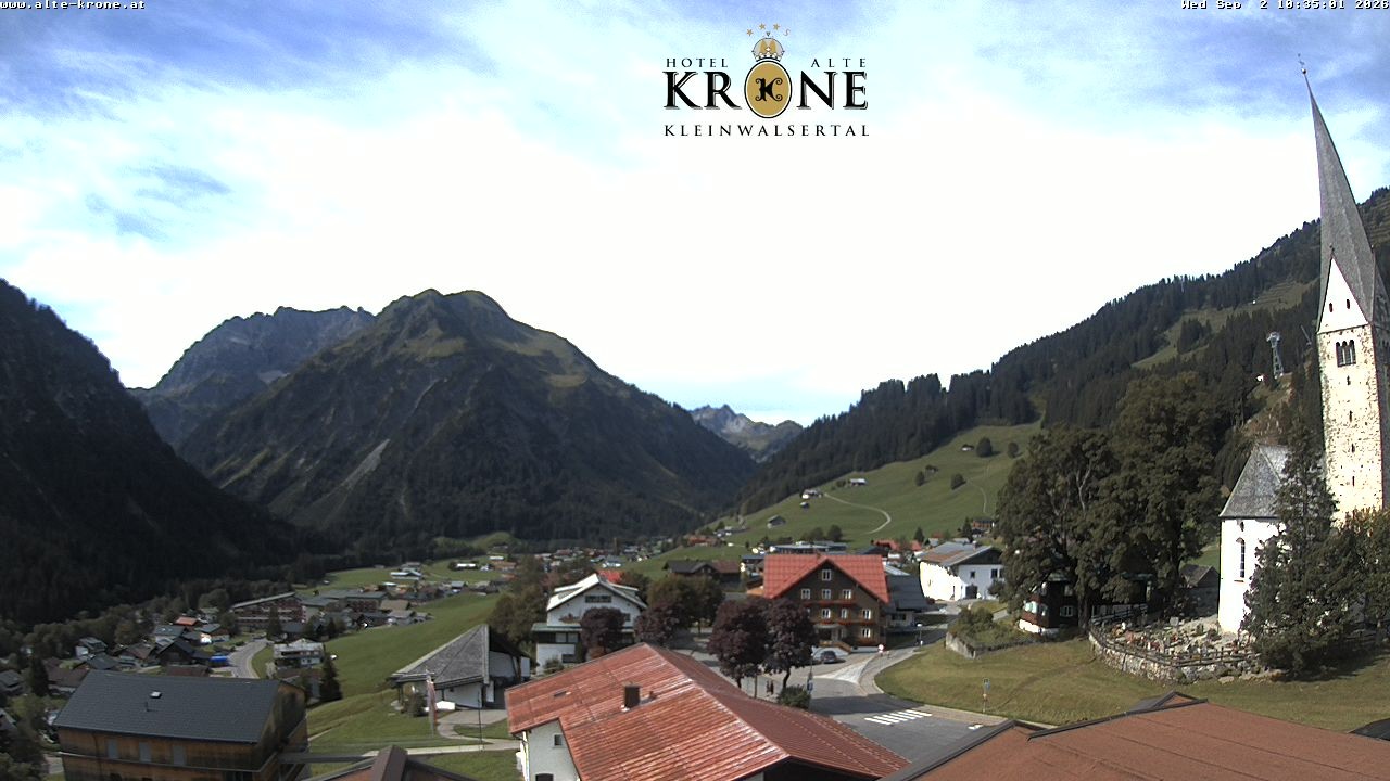 Archiv Foto Webcam Alte Krone Hotel