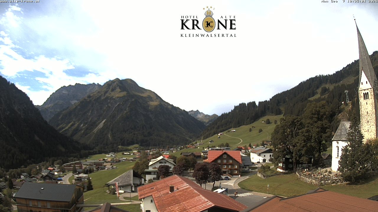 Archiv Foto Webcam Alte Krone Hotel