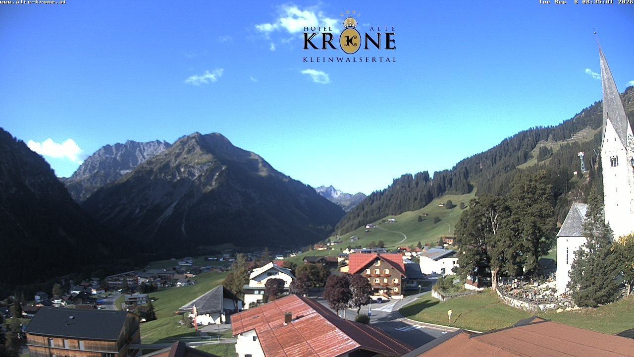 Archiv Foto Webcam Alte Krone Hotel