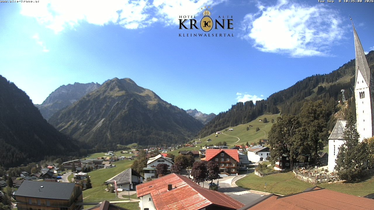 Archiv Foto Webcam Alte Krone Hotel